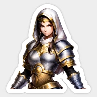 Realistic Anime Elspeth, Undaunted Hero - Capenna Planeswalker Sticker